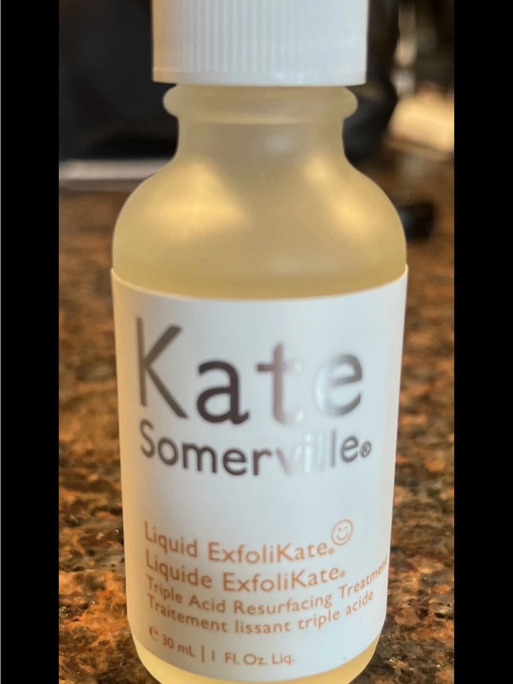 Kate Somerville Liquid ExfoliKate Triple Acid Resurfacing Treatment. 1oz/ 30ml